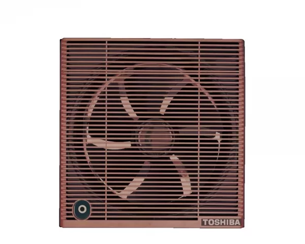 toshiba-bathroom-ventilating-fan-20cm-x-20cm-in-brown-color-with-privacy-grid-vrh20s1