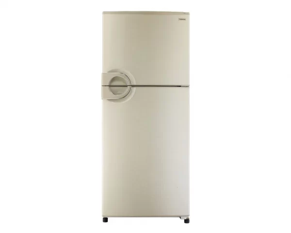 toshiba-refrigerator-no-frost-355-liter-2-doors-in-gold-color-with-circular-handle-gr-ef40p-j-g