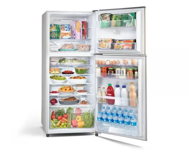 toshiba-refrigerator-no-frost-355-liter-2-doors-in-gold-color-with-long-handle-gr-ef40p-h-g-open