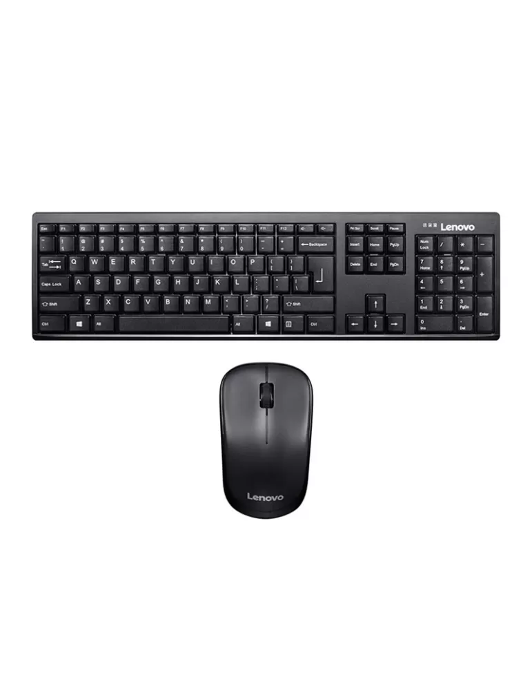 Lenovo 100 Wireless Combo Keyboard and Mouse