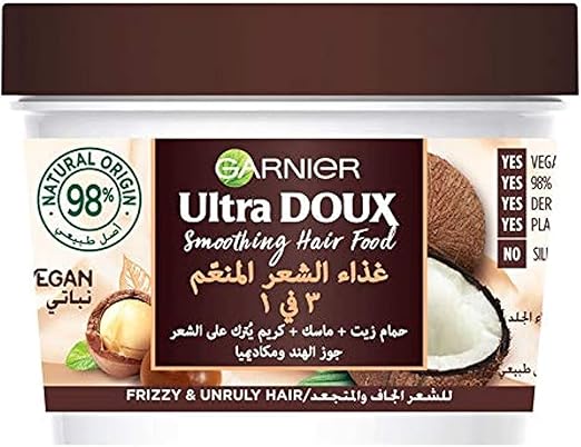 Garnier Ultra Doux Smoothing Coconut 3-in-1