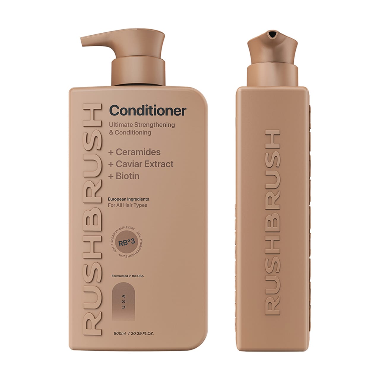 RUSH BRUSH Conditioner Plastic Bottle 400ml